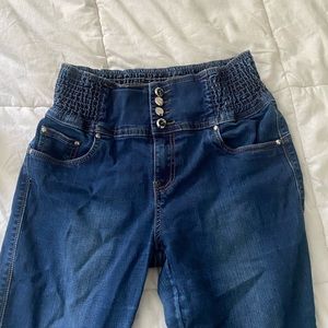 flared maternity jeans